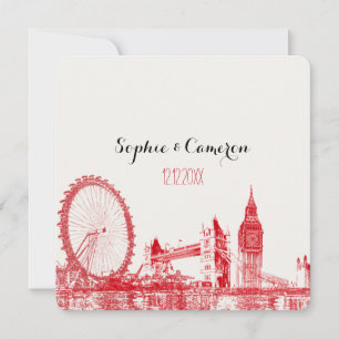 PixDezines london/DIY background colour Invitation