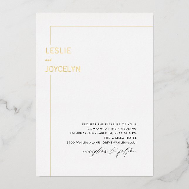 PixDezines Luxe Calligraphy Minimalist (Front)