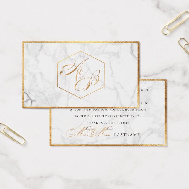 PixDezines Marble+Faux Gold Elegant Script /Gift (Office)