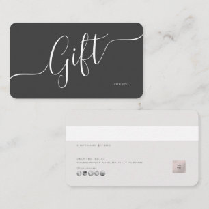 PixDezines Minimalist E Gift Card