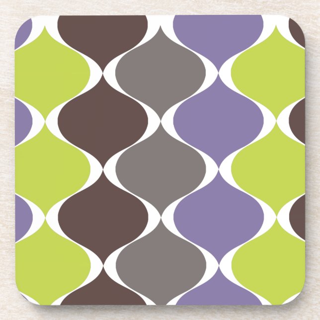 PixDezines mod ogee/diy background colour Coaster (Front)