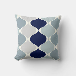 PixDezines mod ogee DIY background colour Throw Pillow