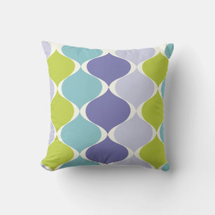 PixDezines mod ogee DIY background colour Throw Pillow
