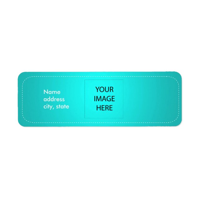 PixDezines Modèle simple Aqua (Devant)