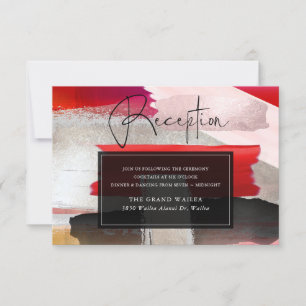 PixDezines Modern Watercolor Red Black