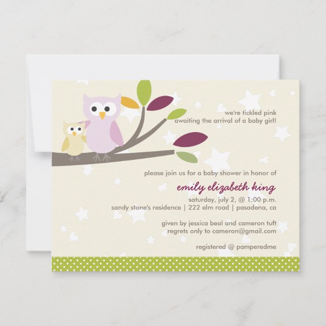 PixDezines Mommy+baby for a baby shower Invitation (Front)