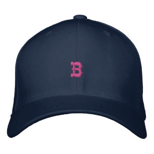 PixDezines monogram, customize it Embroidered Hat