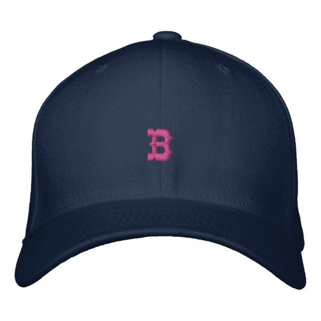 PixDezines monogram, customize it Embroidered Hat (Front)