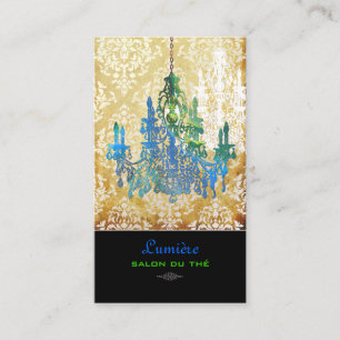 PixDezines murano glass chandeliers/DIY fonts Business Card