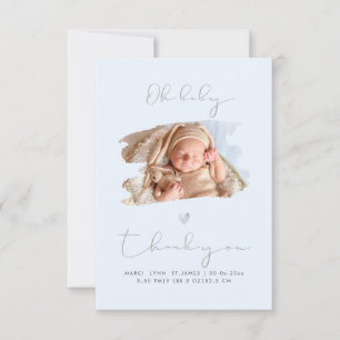 PixDezines Oh Baby shower Merci couleur DO-IT-YOUR