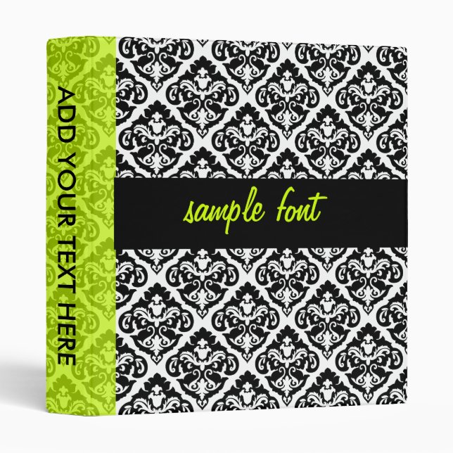 PixDezines olivia damask binders/DIY background Binder (Front/Spine)