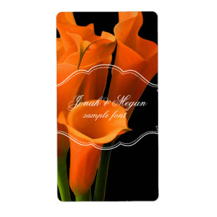 PixDezines orange calla lily/do-it-yourself couleu