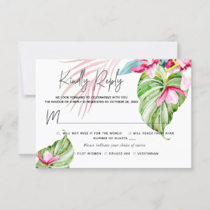 PixDezines Orchid Isle RSVP w Meal Pink