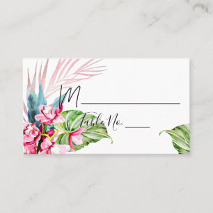 PixDezines Orchid Isle Watercolor Place Cards