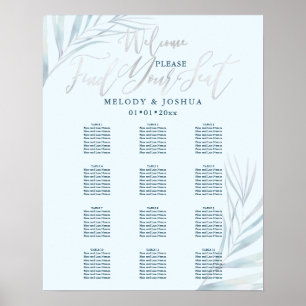 PixDezines Palms, Platinum, Seating Chart