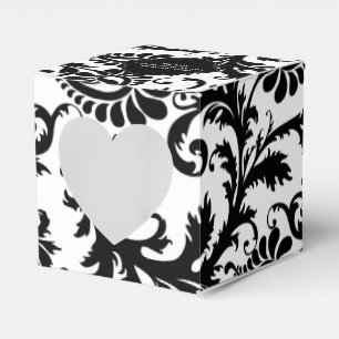 PixDezines pavo damask/DIY colour Favor Box