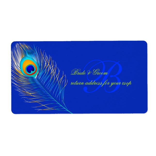 PixDezines peacock/DIY background colour (Front)