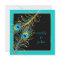 PixDezines peacock feather/aqua/turquoise