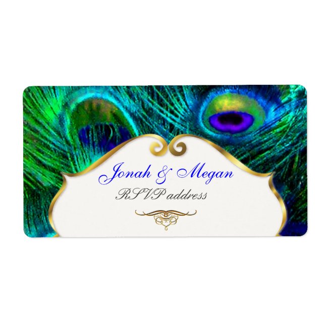 PixDezines Peacock plumes/couleurs psychédéliques (Devant)