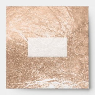 PixDezines pink champagne faux foil Envelopes