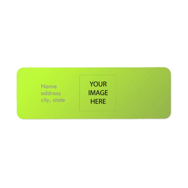 PixDezines Plain Lime Easy Template (Front)
