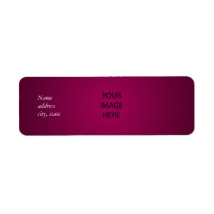 PixDezines Plain Ruby Red Easy Template