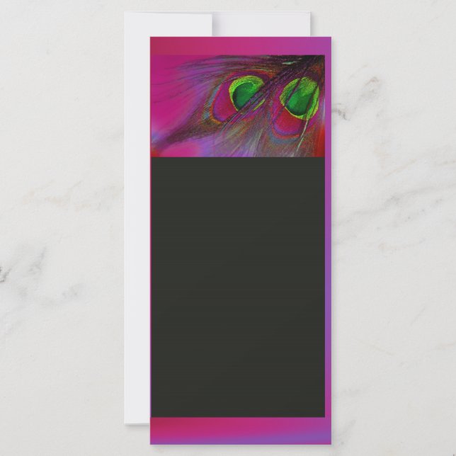 PixDezines Psychedelic Peacock, Customize It! (Front)