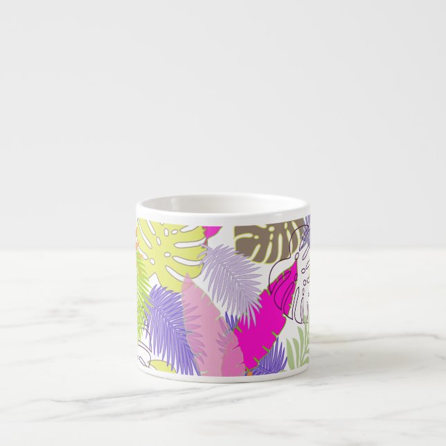 PixDezines rainforest/DIY background colour Espresso Cup (Front)