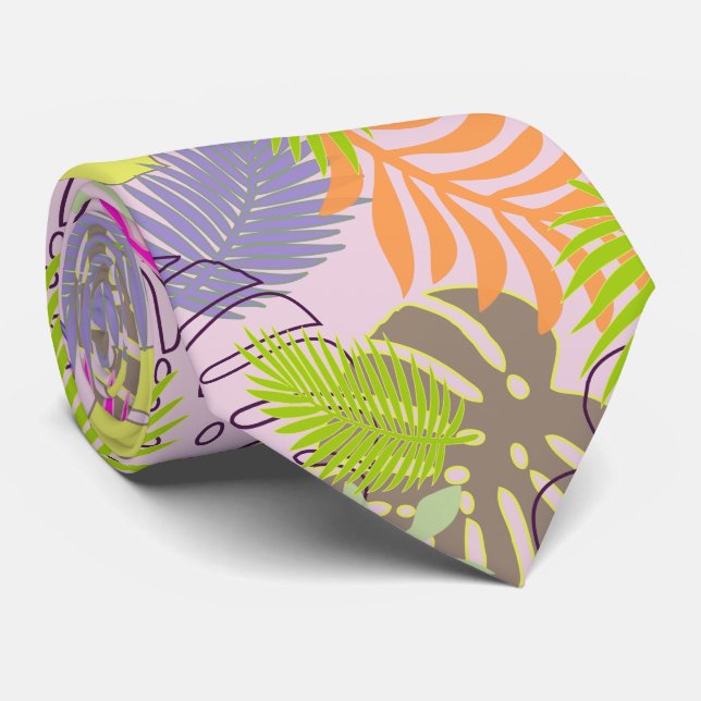 PixDezines rainforest/DIY background Tie (Rolled)