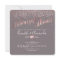 PixDezines Rehearsal Dinner/Faux RoseGold Confetti