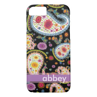 PixDezines retro paisley/DIY background iPhone 8/7 Case