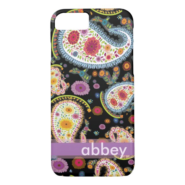 PixDezines retro paisley/DIY background Case-Mate iPhone Case (Back)