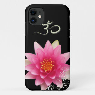 PixDezines rose water lily/diy background colour iPhone 11 Case