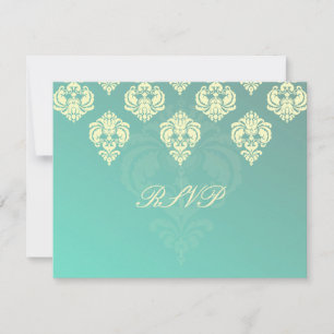 PixDezines Rossellini Damask RSVPs for 5x7 invites