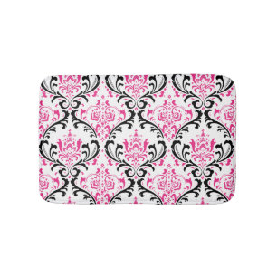 PixDezines rossi damask/diy background Bath Mat