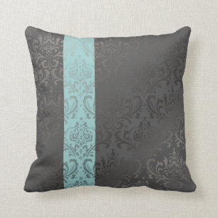 PixDezines rossi damask/diy background colours Throw Pillow