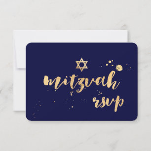 PixDezines rsvp mitzvah/dazzled/DIY colour Card