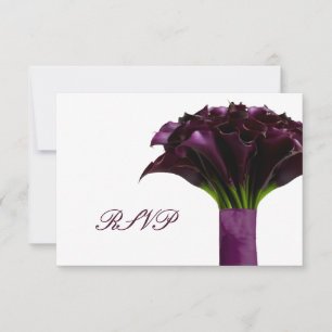 PixDezines rsvp purple calla lilies/diy