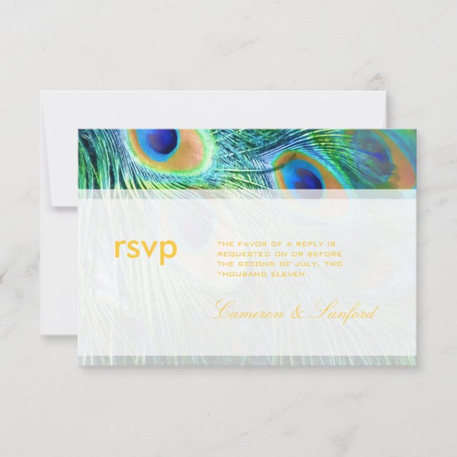 PixDezines rsvp Retro Foliage/chute contemporaine (Devant)