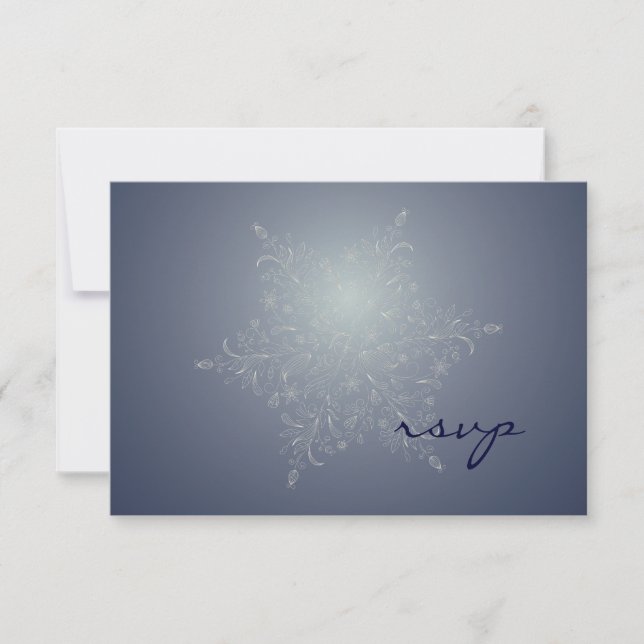 PixDezines rsvp Snowflakes, Événements d'hiver (Devant)