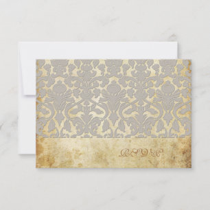 PixDezines RSVP VINTAGE+FLORE ROMANTIQUE DAMASK