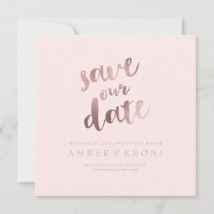 PixDezines Save Date/Rose Gold/DIY Background Save The Date