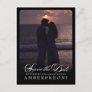 PixDezines Save the Date/Fancy Script Announcement Postcard