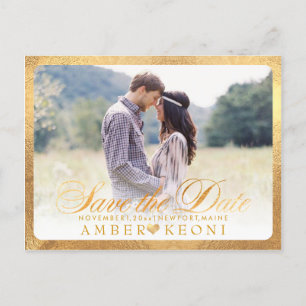PixDezines Save the Date/Fancy Script Announcement Postcard