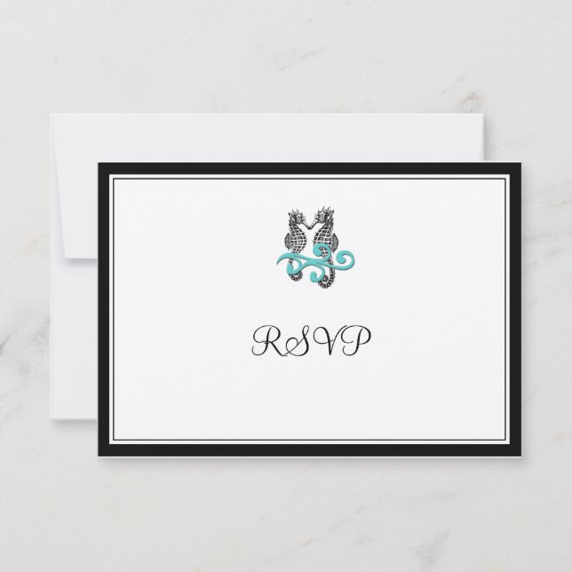 PixDezines Seahorse RSVP (Devant)