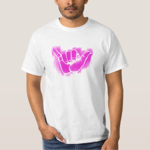 PixDezines shaka/DIY text+colour T-Shirt