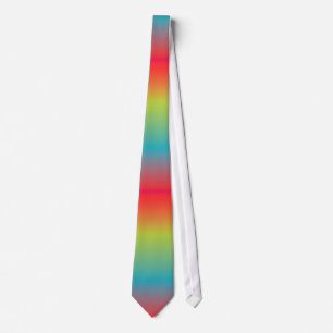 PixDezines shaved ice/retro neon colours Tie