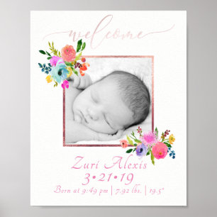 PixDezines Sip n See Welcome Poster