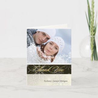 PixDezines Snowflakes / Photo Thank You Cards