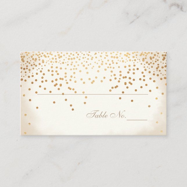 PixDezines Sprinkles/Faux Gold/Place Cartes (Devant)